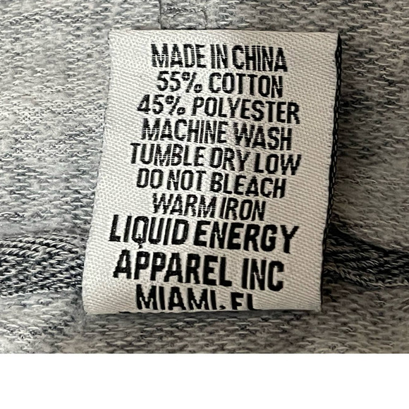 LE Hershey's Park Sweatshirt Womens Gray White Graphic Small Hoodie - Picture 5 of 6